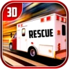 Logo of City Ambulance Rescue Drive 3d android Application 